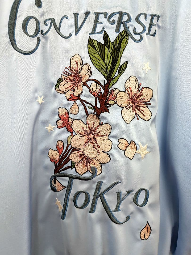 CONVERSE TOKYO サテン　オーバーサイズ　スカジャン　ユニセックス