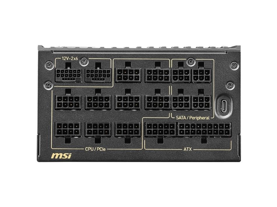 MSI MEG Ai1600T PCIE5 1600W ATX電源 PSU
