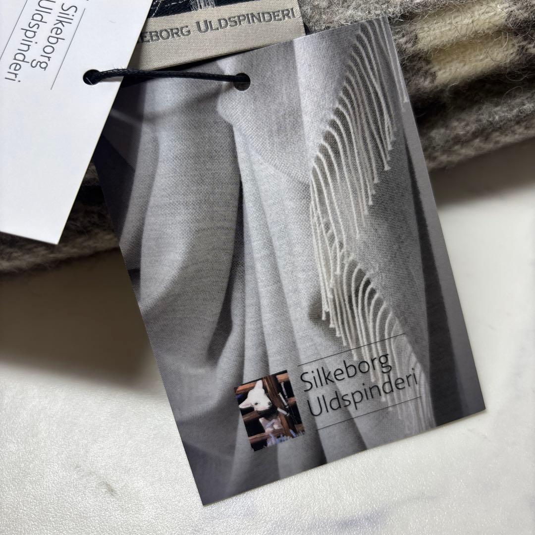 よ*ば様 1007 シルケボー　ウルドスピンデリ　ブランケット　未使用　タグ付き