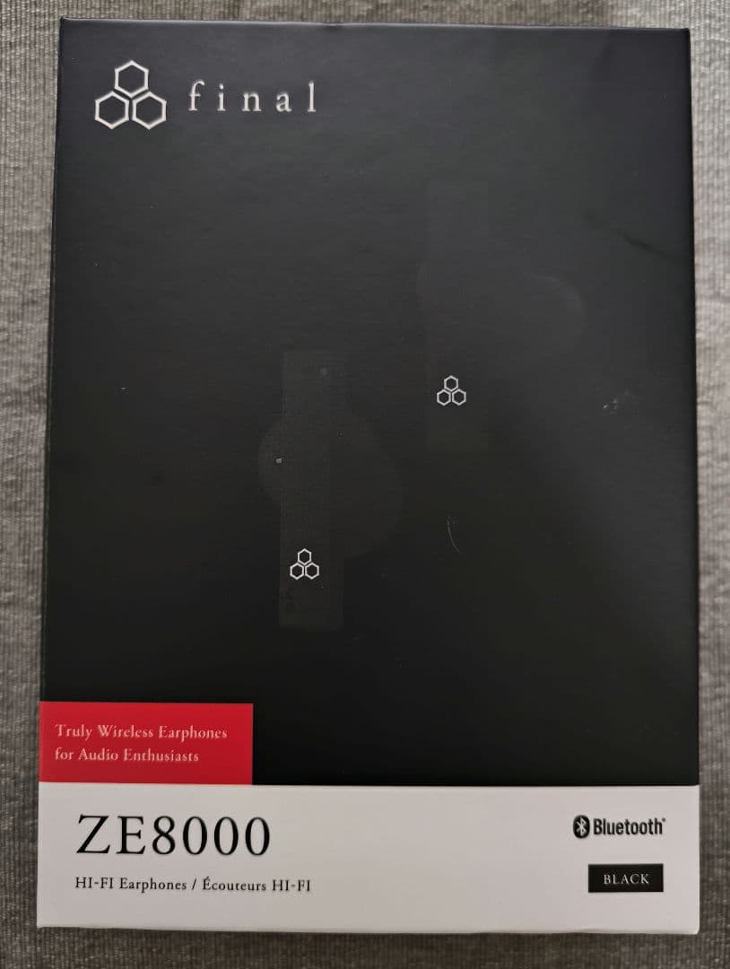 final ZE8000 ブラック【元箱、付属品完備】
