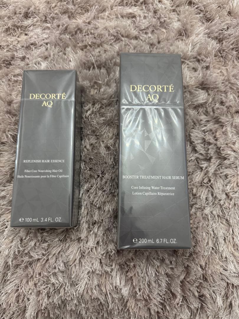 DECORTE AQ ヘアオイル 2点セット