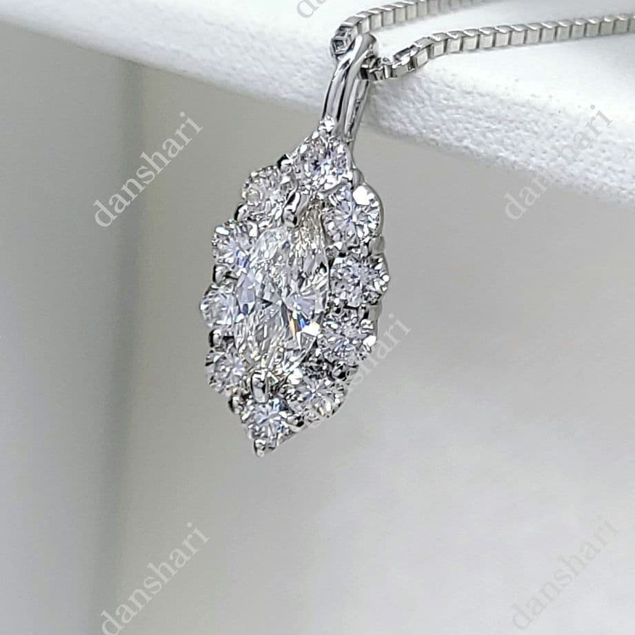 これは綺麗/Pt900.850/超綺麗!上質ダイヤモンドネックレス