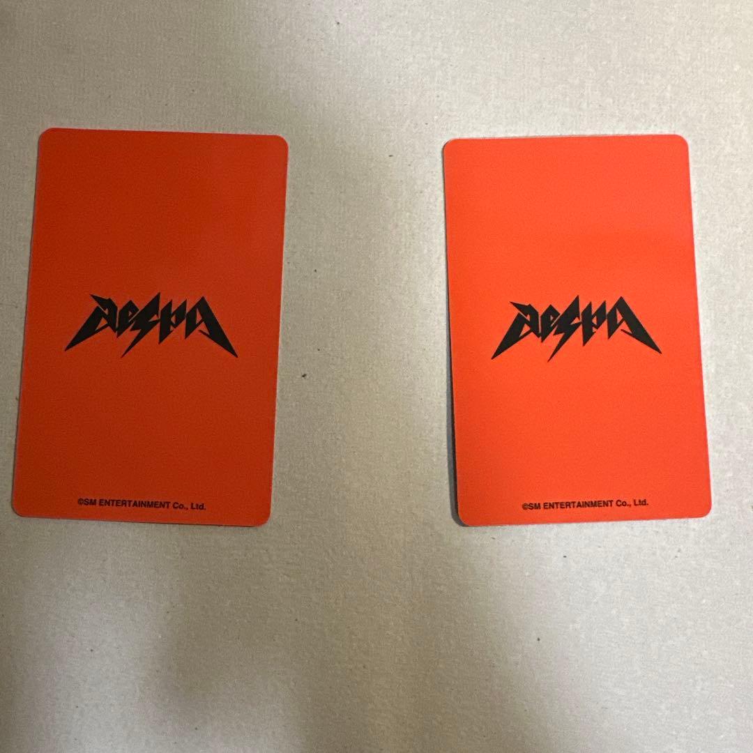 aespa 10/12 有明 A賞 ユニット トレカ セット