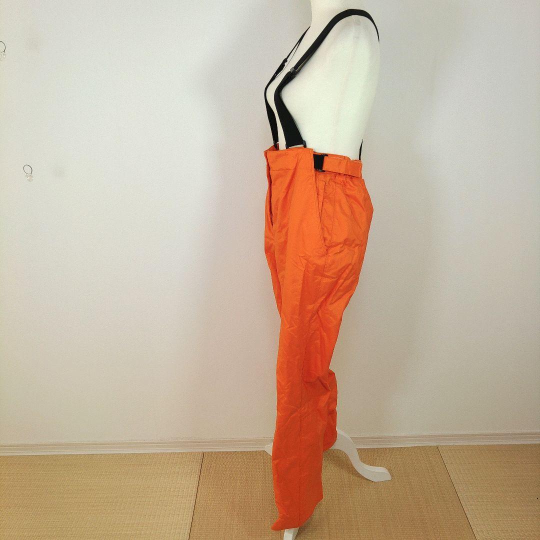 レディース　L　スキー　スノーボードウェア　上下セット　オーバーサイズ　オレンジ