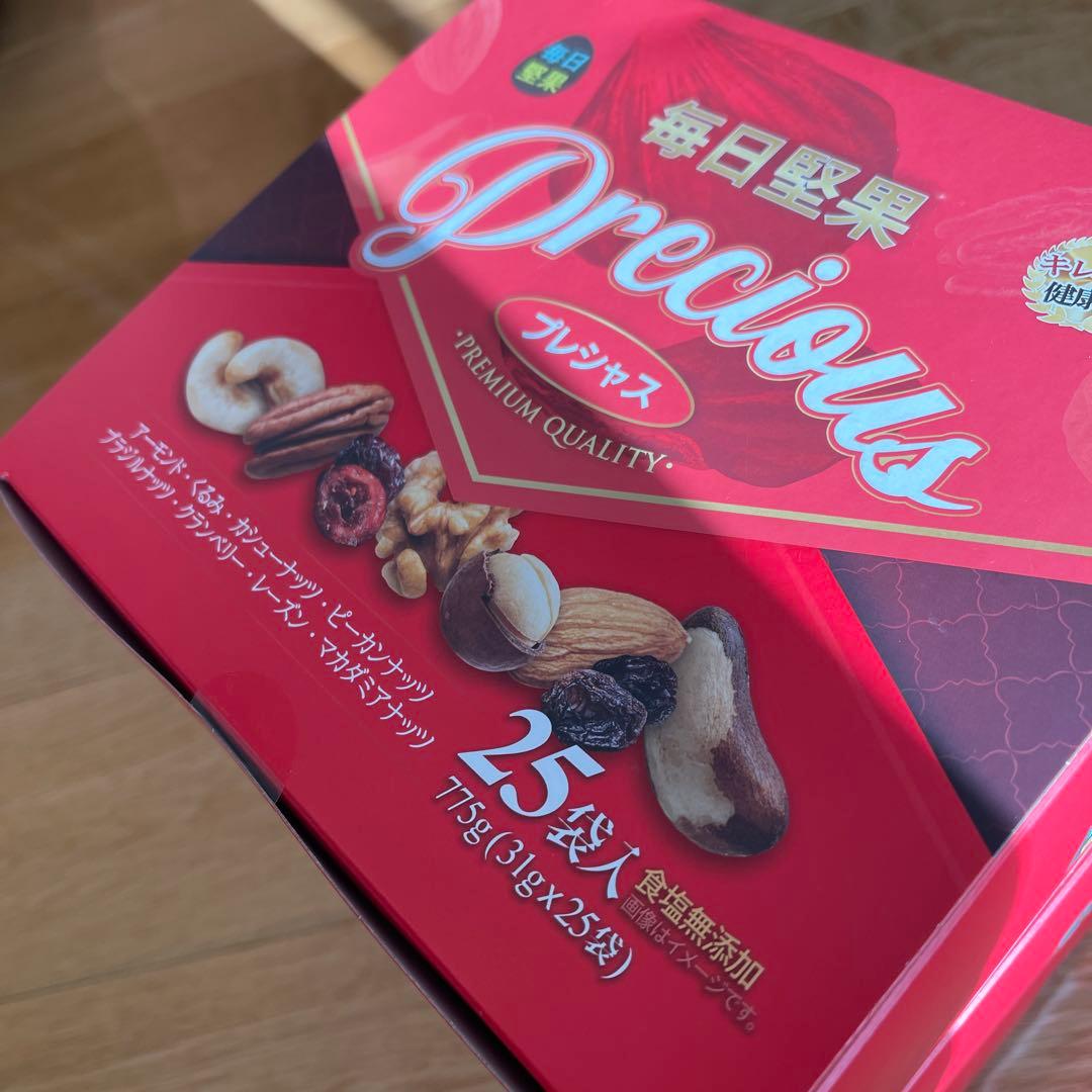 毎日堅果プレシャス　3箱セット(31g×25袋)×3箱セット