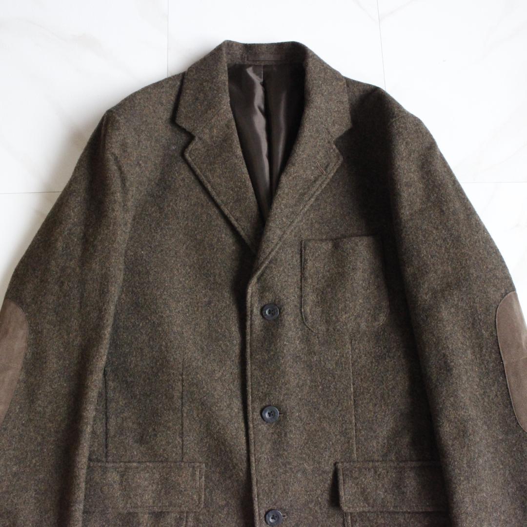 mont-bell ウールトラベルジャケット Lサイズ カーキ エルボパッチ