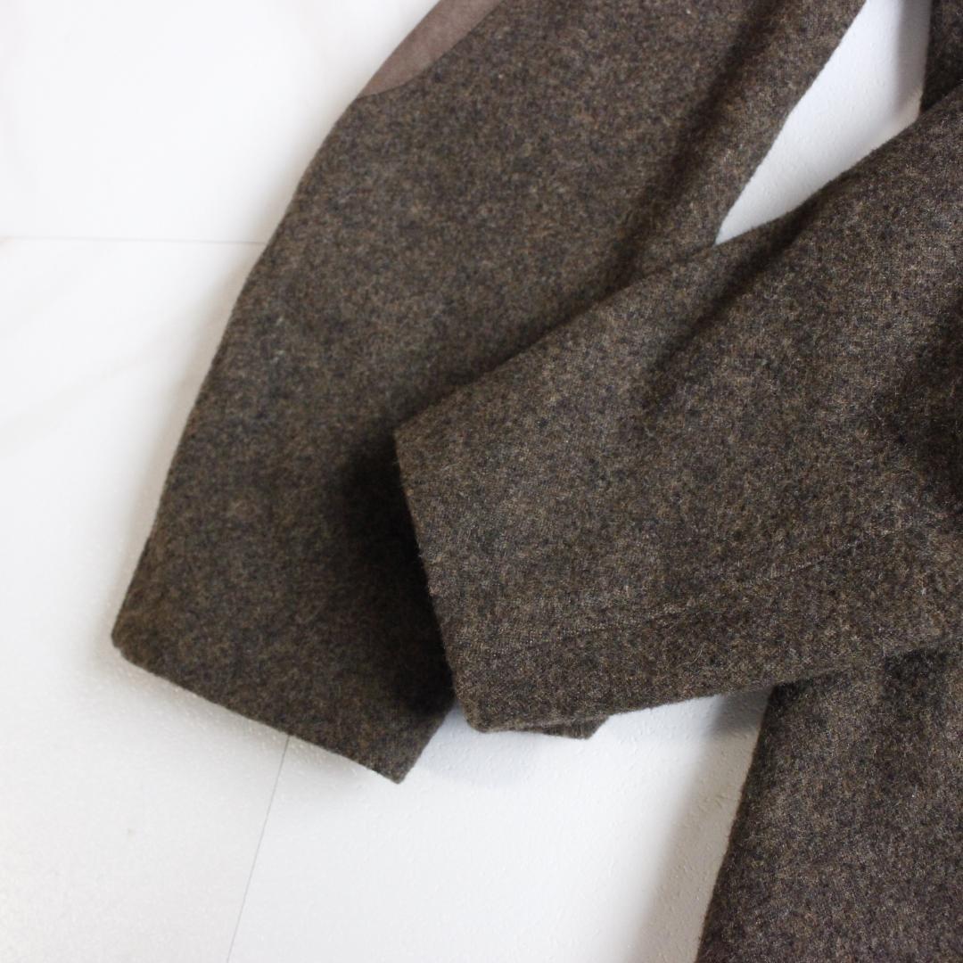 mont-bell ウールトラベルジャケット Lサイズ カーキ エルボパッチ