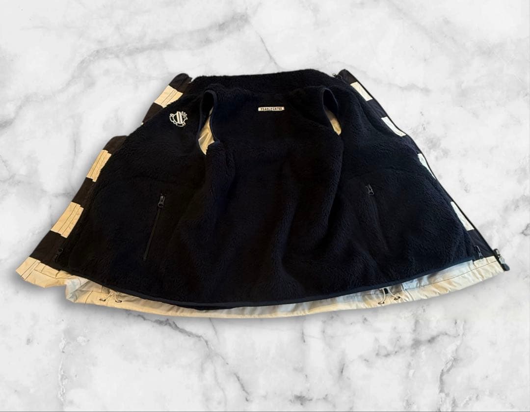 【超美品】PEARLYGATES ボーダージャケット　ベスト付き　サイズ0
