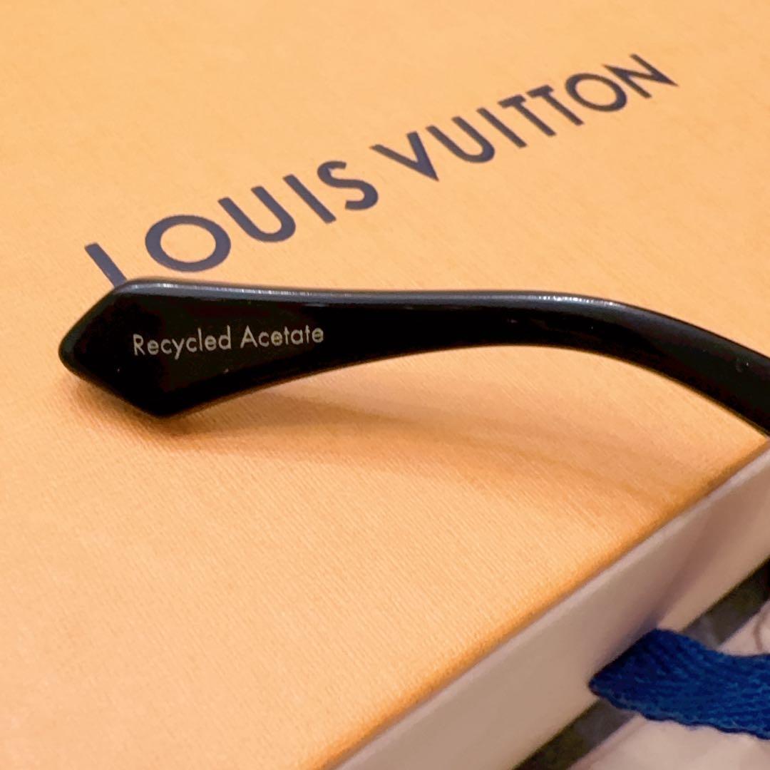 C*a様 未使用 LOUIS VUITTON スクエアサングラス ブラック ルイ
