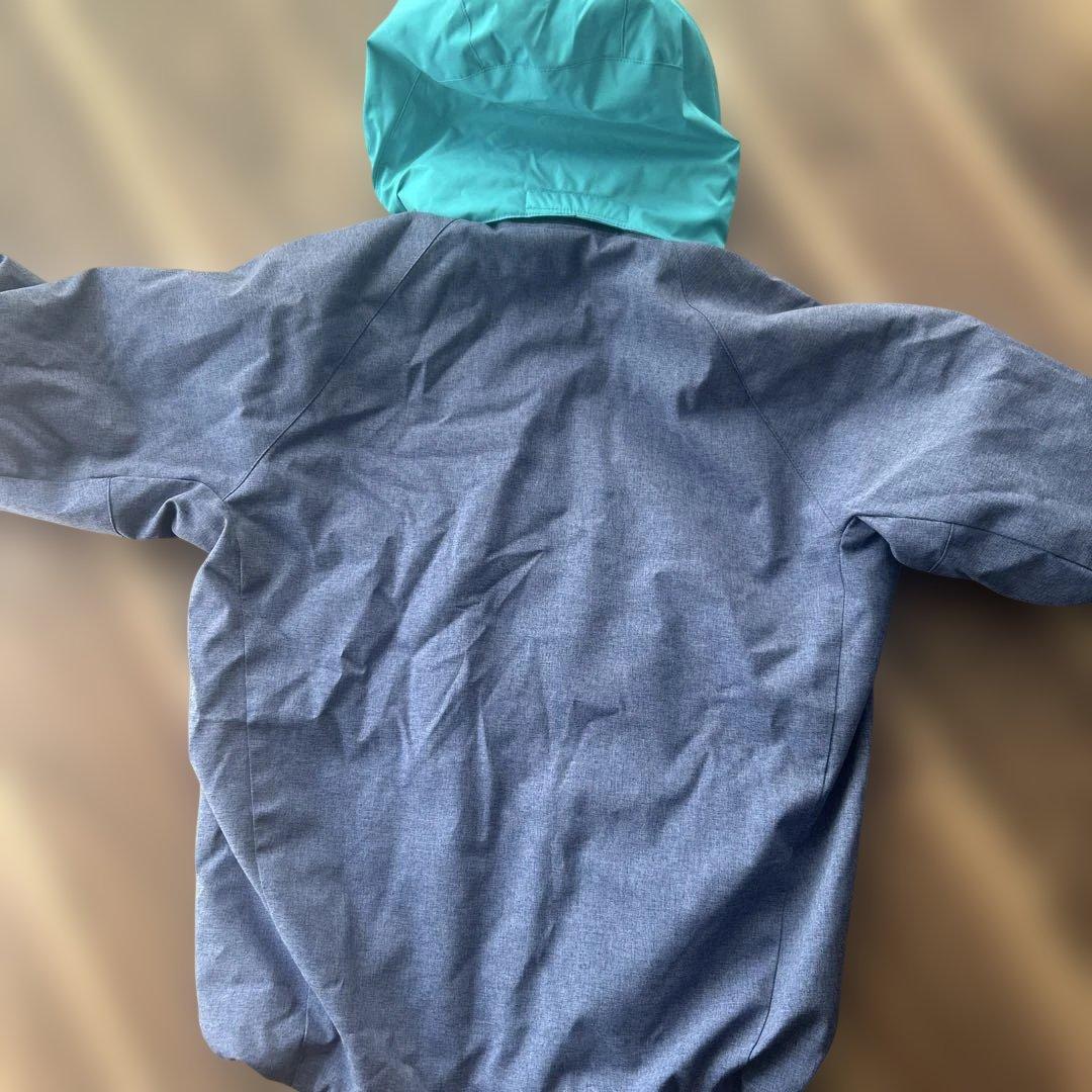 鈴　DESCENTE ジュニア用スキーウェア 150センチ　ネイビー