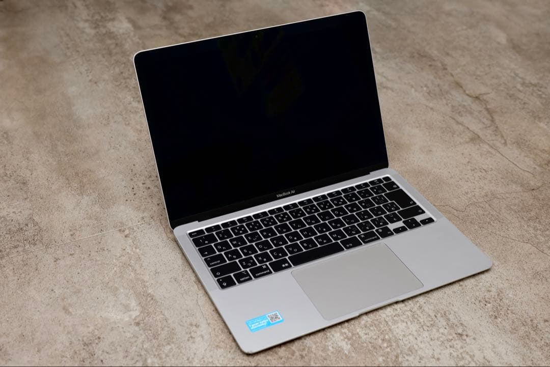 【希少16GBメモリ】M1 MacBookAir 512GBシルバー 箱充電器付