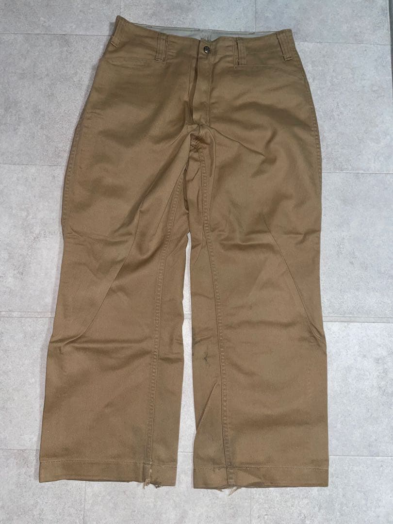 テンダーロイン　ワークパンツ　ベージュ チノパン