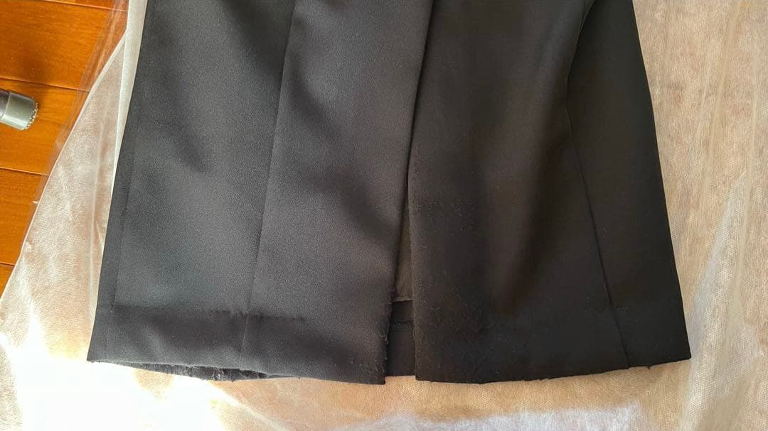 niana フリンジグリッターノットドレス