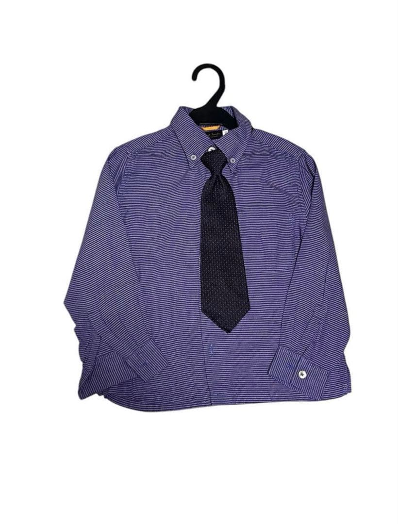 卒園式　入学式　ポールスミス グレー チェック柄 スーツセット