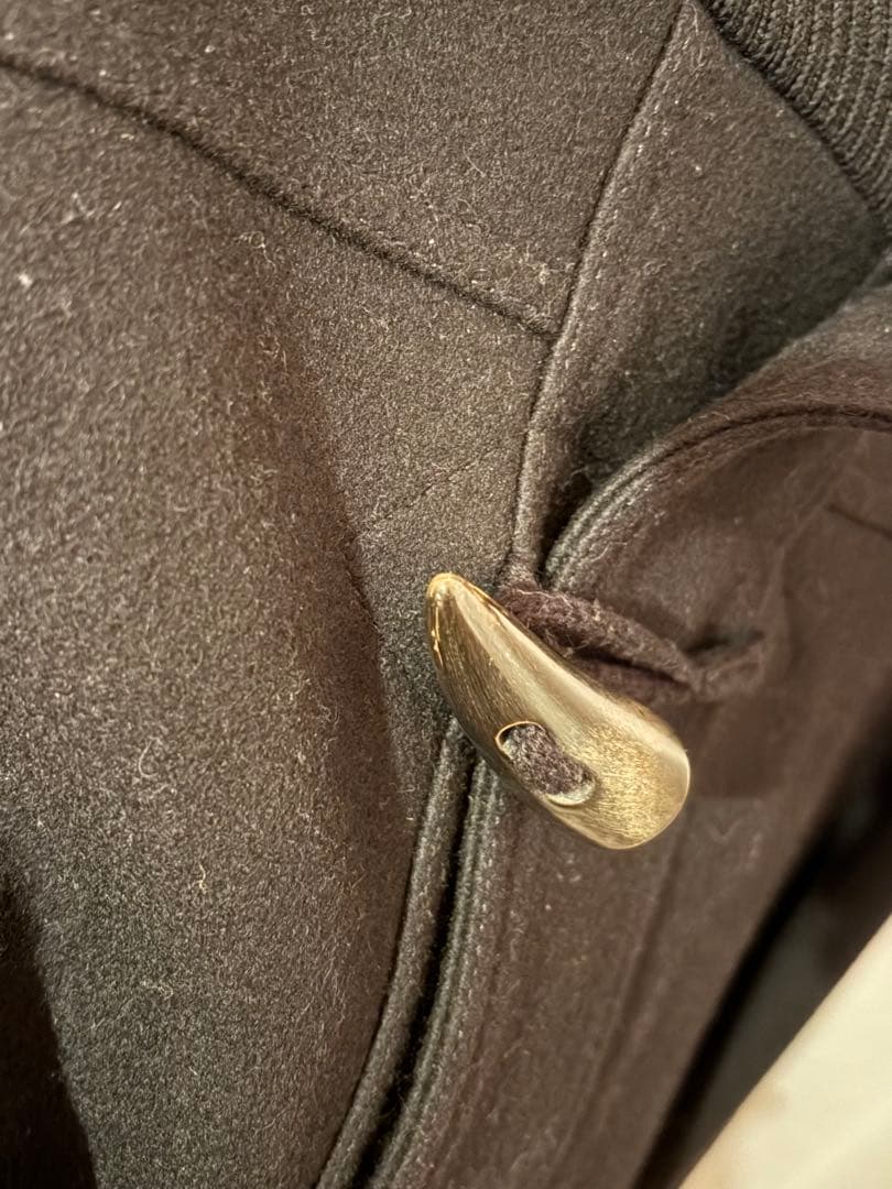 Dior ダッフルジャケット フード付き ブラック S