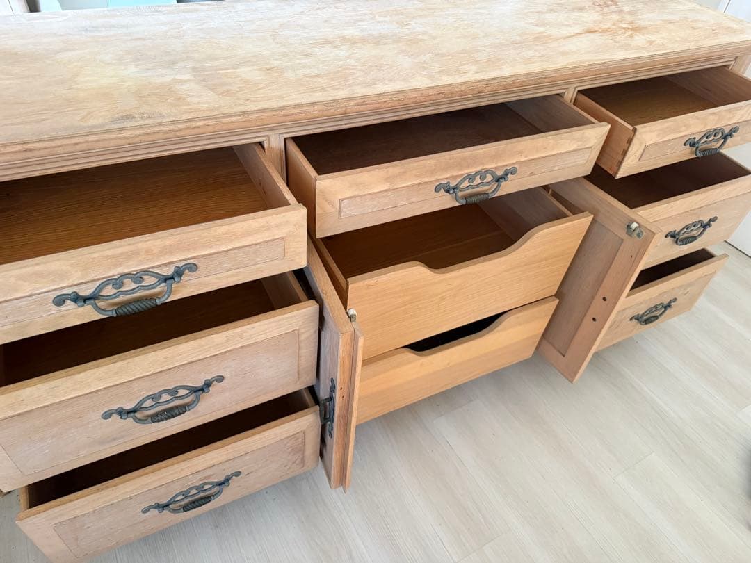 Thomasville 木製チェスト 引き出し9個