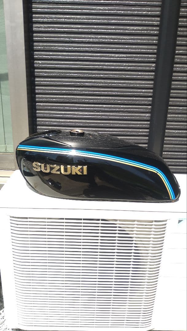 gs400 , タンク　当時物、希少オリジナルカラー