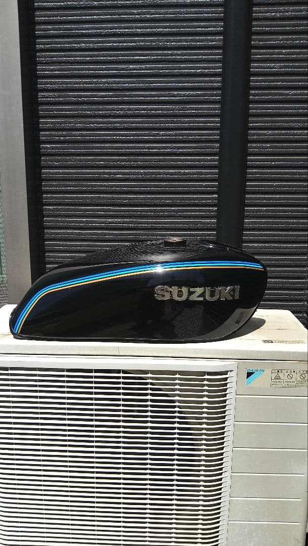 gs400 , タンク　当時物、希少オリジナルカラー