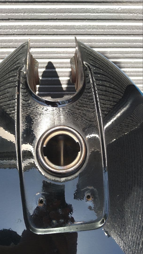 gs400 , タンク　当時物、希少オリジナルカラー