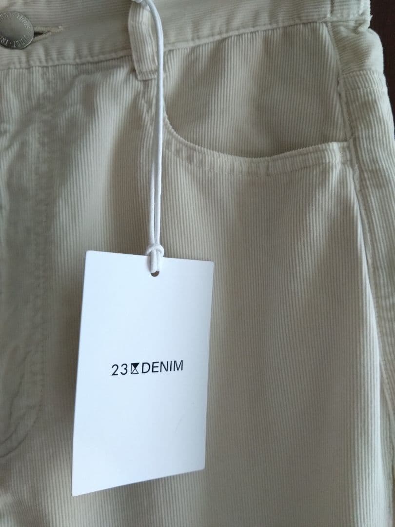 23区【滝沢眞規子さん着用/洗える】コットン コーデュロイ ワイド パンツ