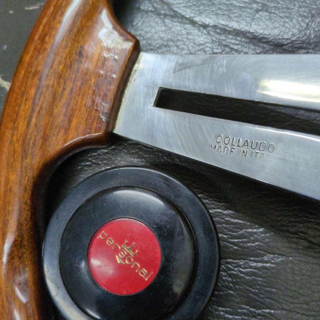 さ*ら様 美品　personal　ウッドステアリング　39%　当時物　パーソナル