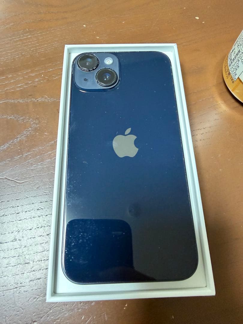 「売り切り」Apple iPhone 14ミッドナイト 本体