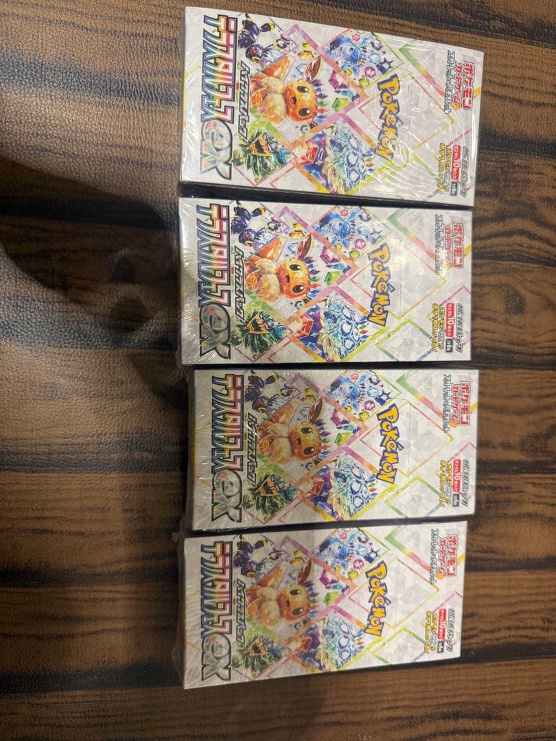 ポケモンカードゲーム テラスタルフェスex 4BOX シュリンク付き 未開封