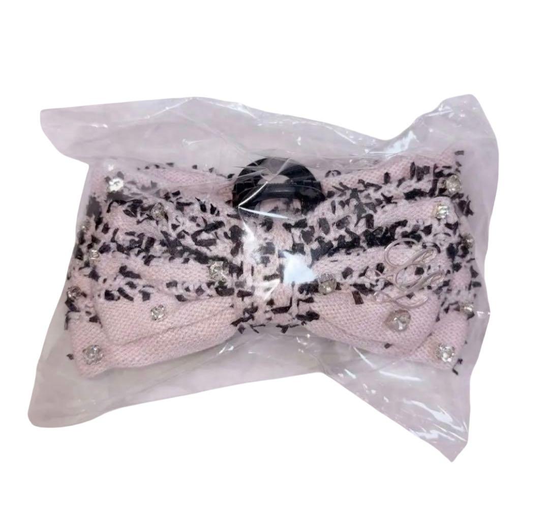 ルミニョン　ヘアクリップ【ピンク×ブラック】