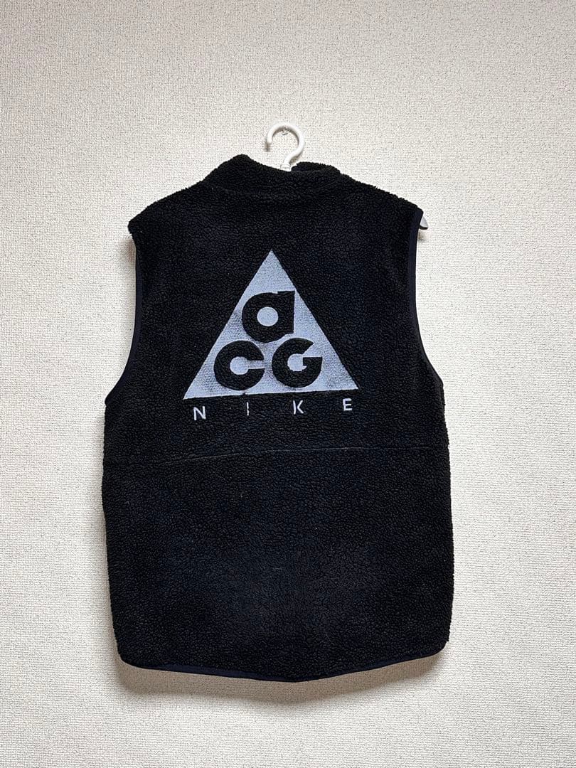 NIKE ACG ブラック フリースベスト Lサイズ
