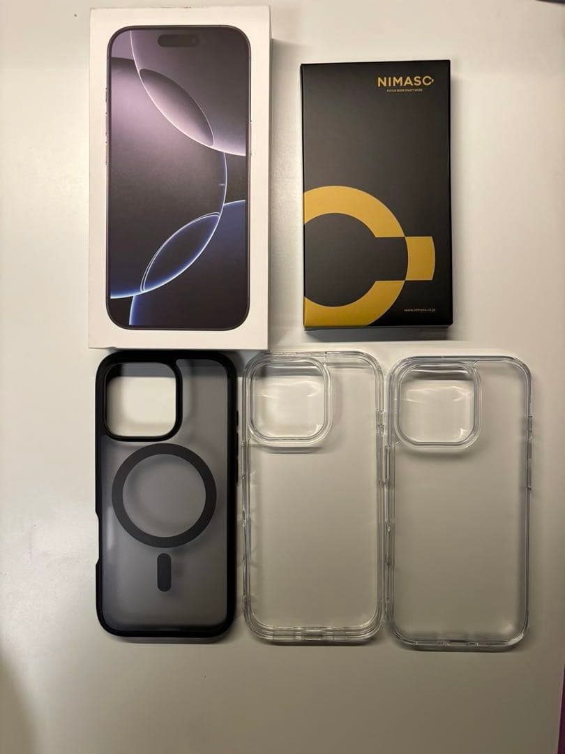 iPhone16 Pro 128GB Black Titanium + おまけ