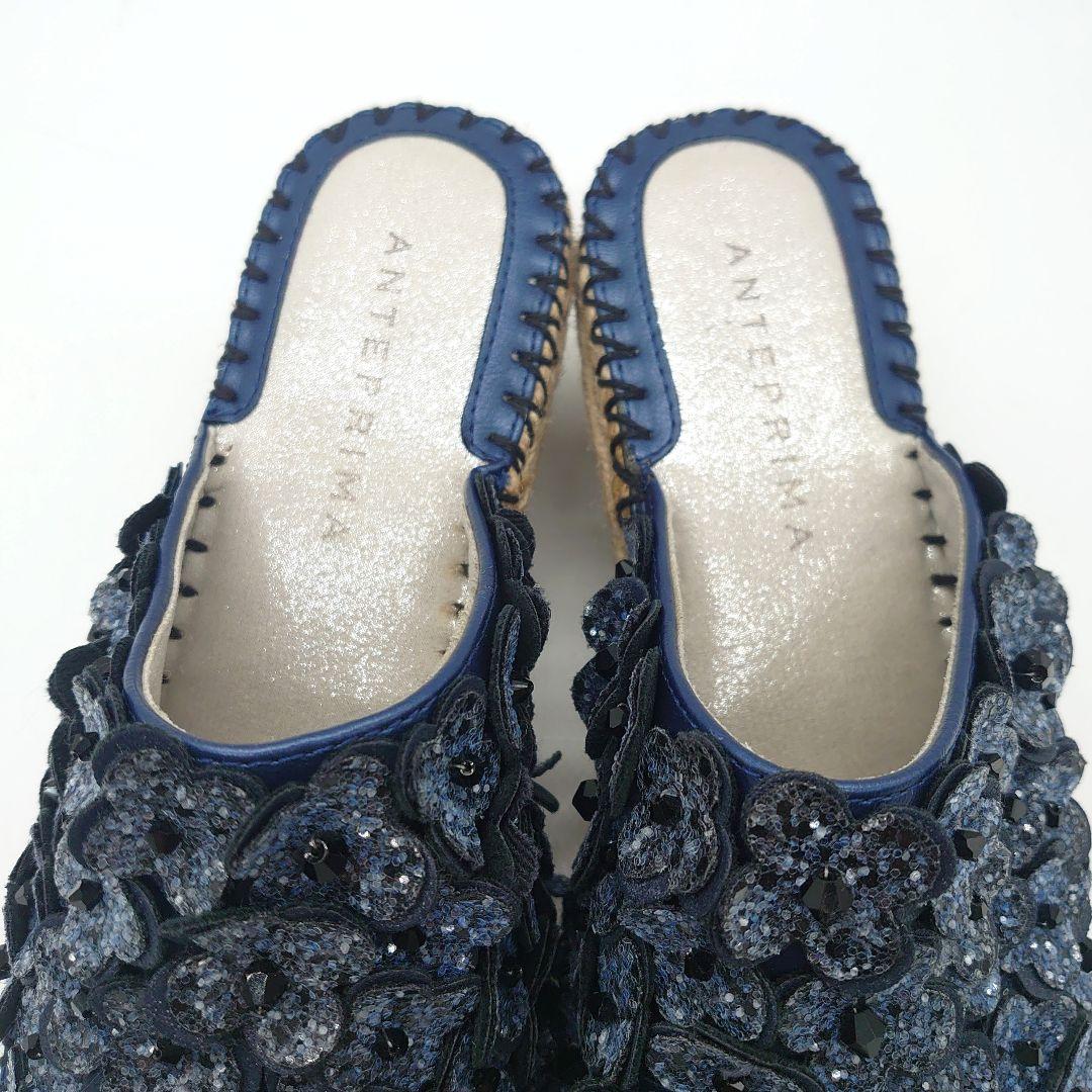 ANTEPRIMA レディース フラワー ビジュー ミュール