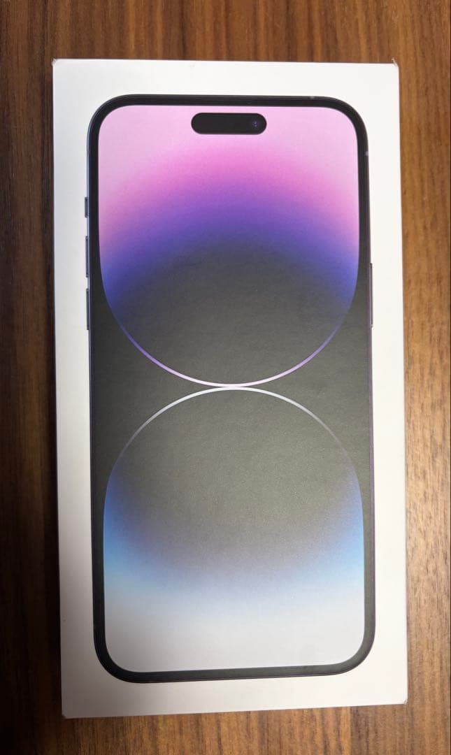 iPhone 14ProMax 128GB ディープパープル　本体　100%