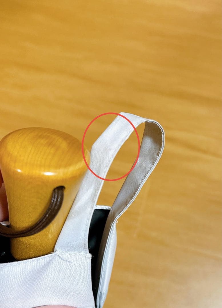 サンバリア100 2段折 コンビmoku グレー 日傘 折りたたみ傘