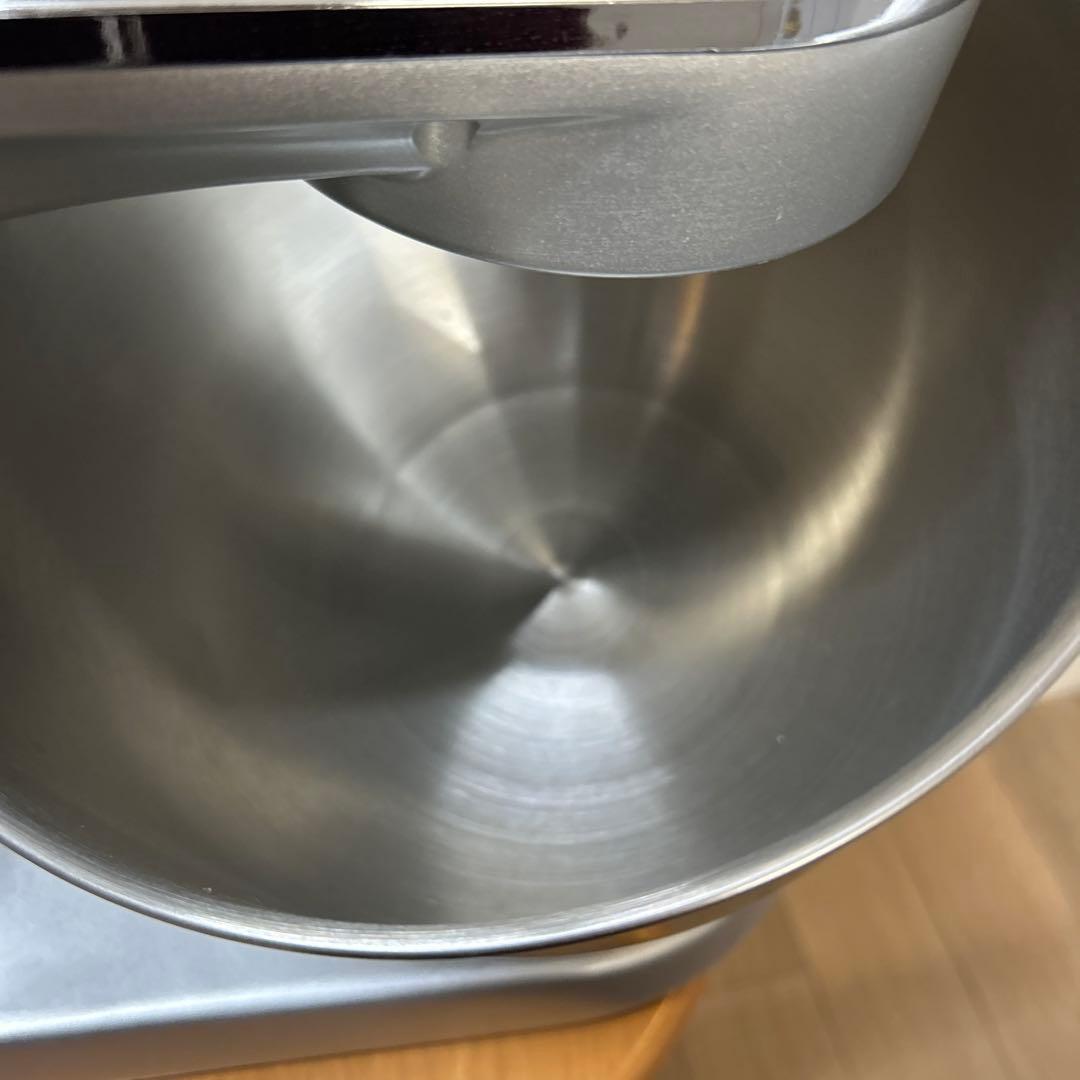 ENRO ミキサー ステンレスボウル付き ブラック・シルバー