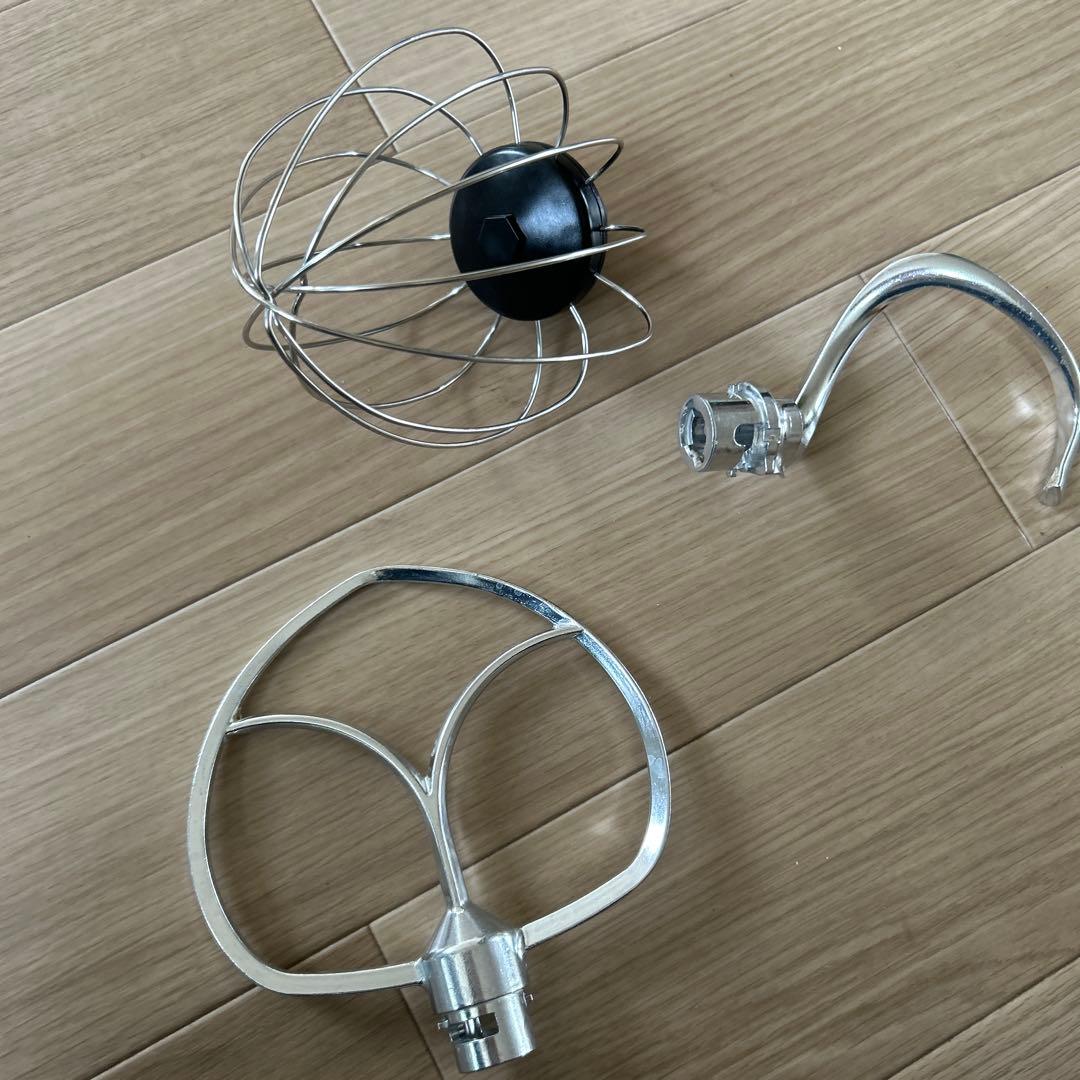 ENRO ミキサー ステンレスボウル付き ブラック・シルバー