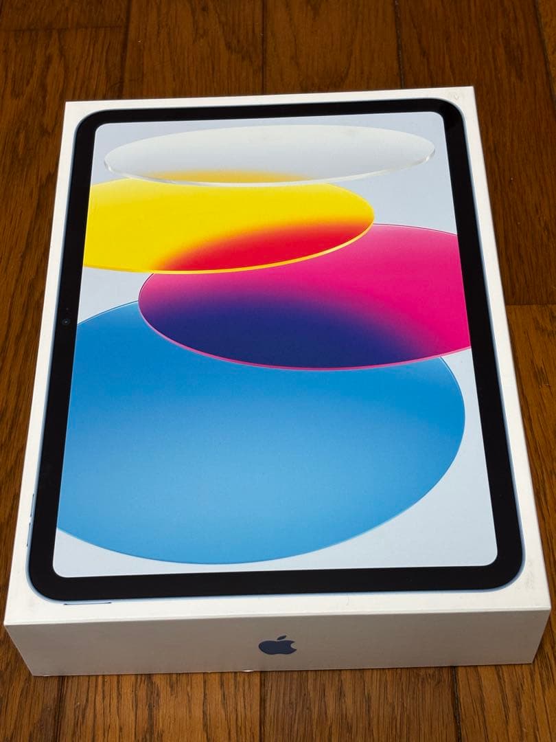 Apple iPad 本体 ブルー 箱付き　第10世代　64GB