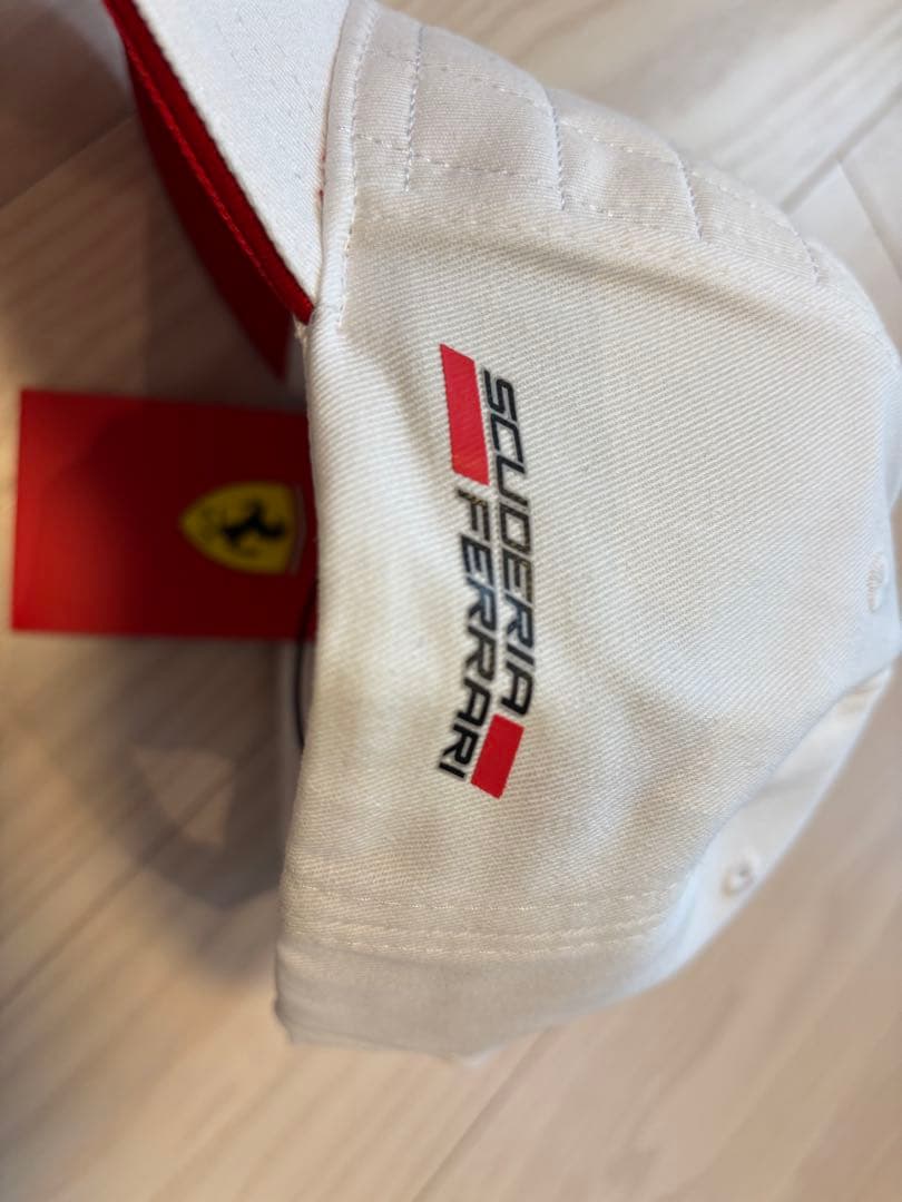 【新品未使用】フェラーリ F1 キャップ 2016年メキシコグランプリ（白）