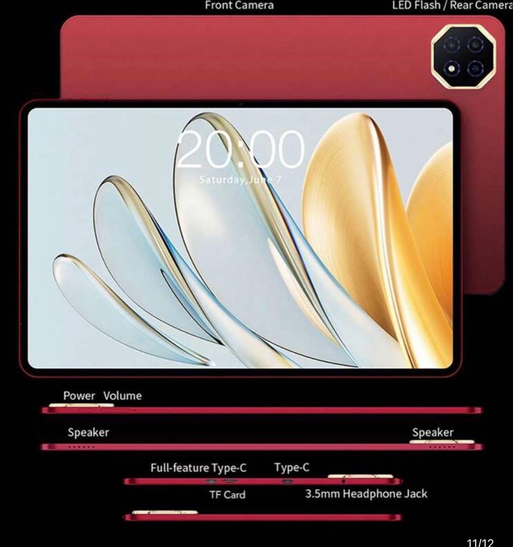 Androidタブレット本体 Teclast T60 AI 128GB 6GB RAM