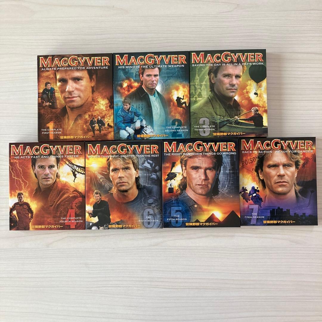 冒険野郎マクガイバー DVD 全7巻38枚セット