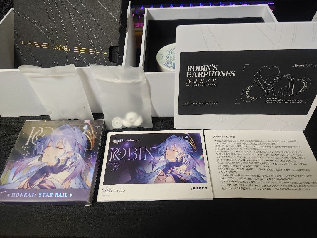 【週末値下げ中】　崩壊：スターレイル × 水月雨 ロビンROBIN イヤホン