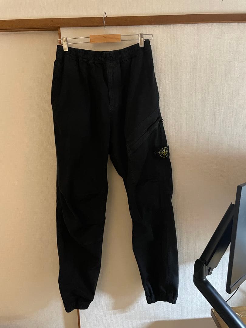 2025FW 2回使用　タグあり　30インチ　カーゴパンツ　3100036 黒