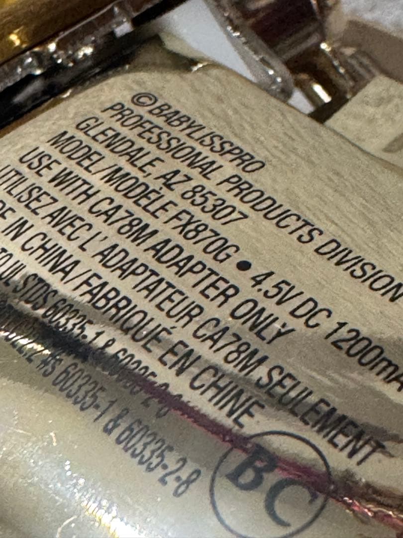 新品 BaByliss Pro FX870G バリカンベビリス　クリッパー