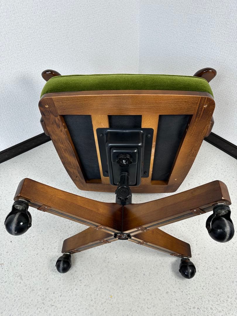 karimoku カリモク コロニアル デスク チェア 書斎椅子 ※i4※