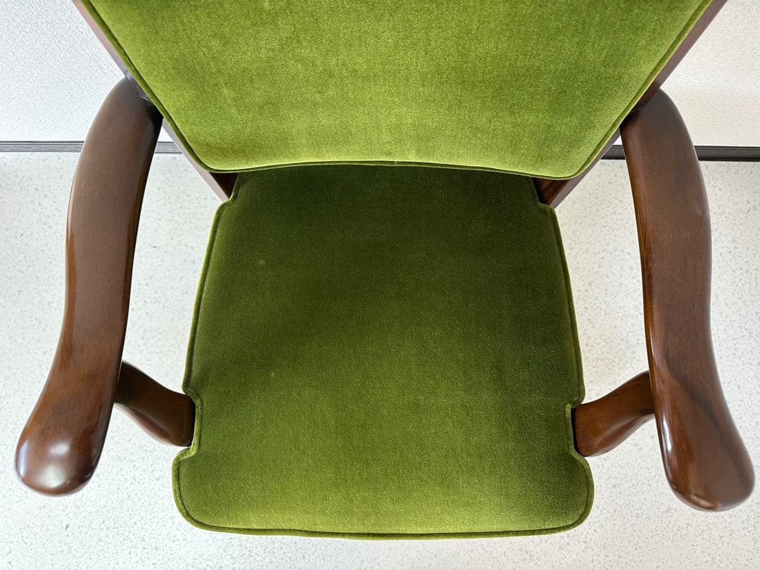 karimoku カリモク コロニアル デスク チェア 書斎椅子 ※i4※