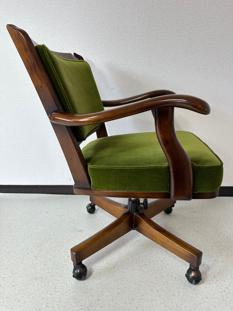 karimoku カリモク コロニアル デスク チェア 書斎椅子 ※i4※