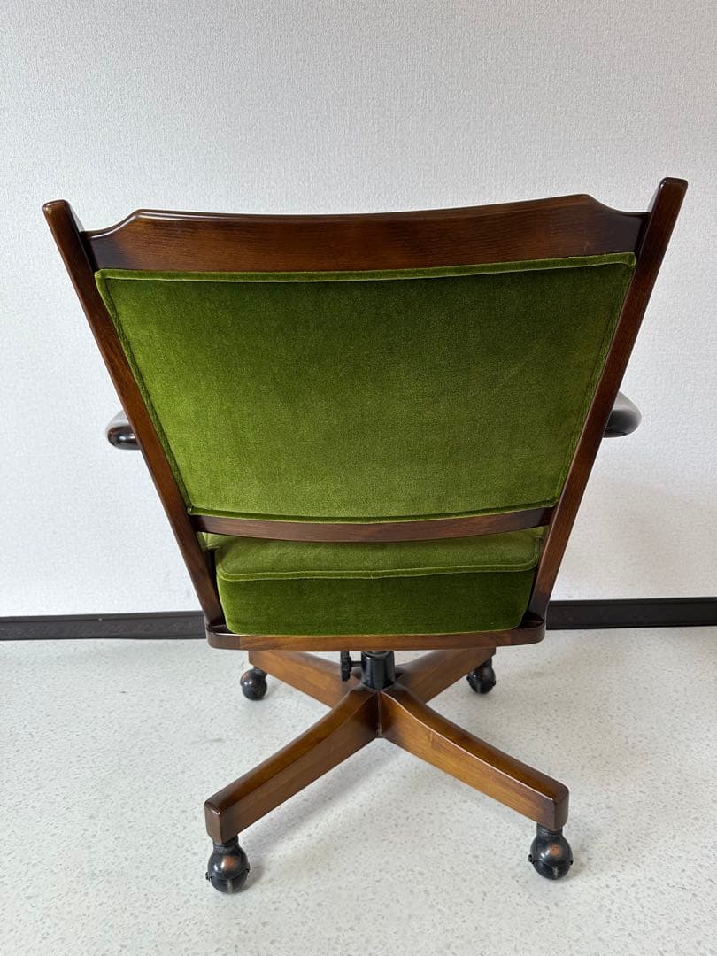 karimoku カリモク コロニアル デスク チェア 書斎椅子 ※i4※