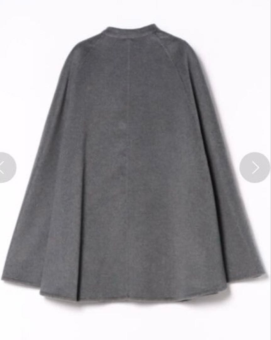 ミラオーウェン　グレー ケープコート