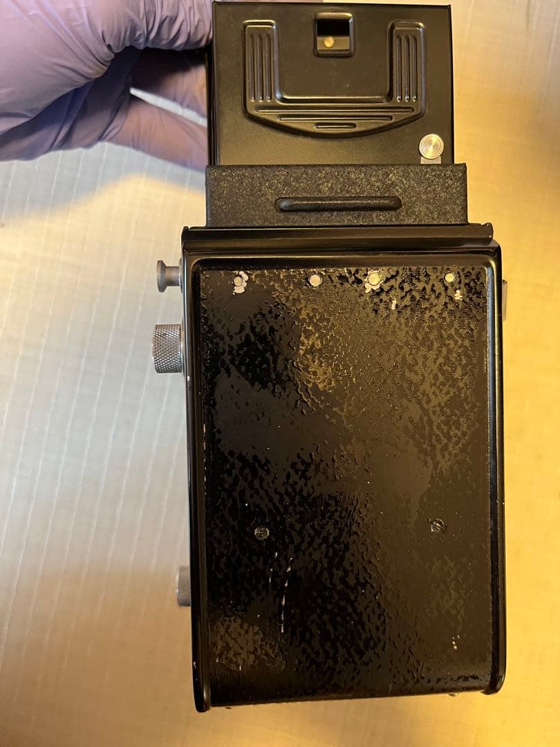 【minolta AUTOCORDカメラ】二眼レフカメラ ビューレンズ1:3.2