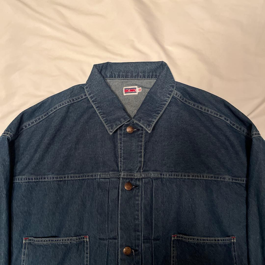 【美品】BIG MAC（ビッグマック）デニム ワークジャケット 復刻モデル