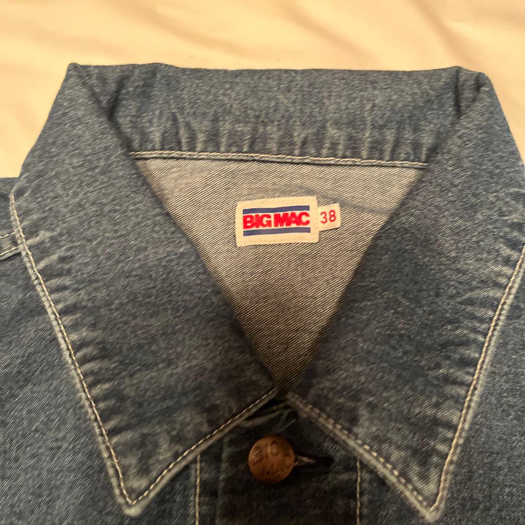 【美品】BIG MAC（ビッグマック）デニム ワークジャケット 復刻モデル